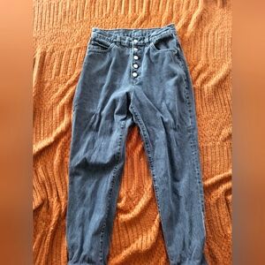 Black button up jeans drdenim